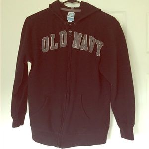 Women's Old Navy Fleece Zip Up Hoodie Size 14-16